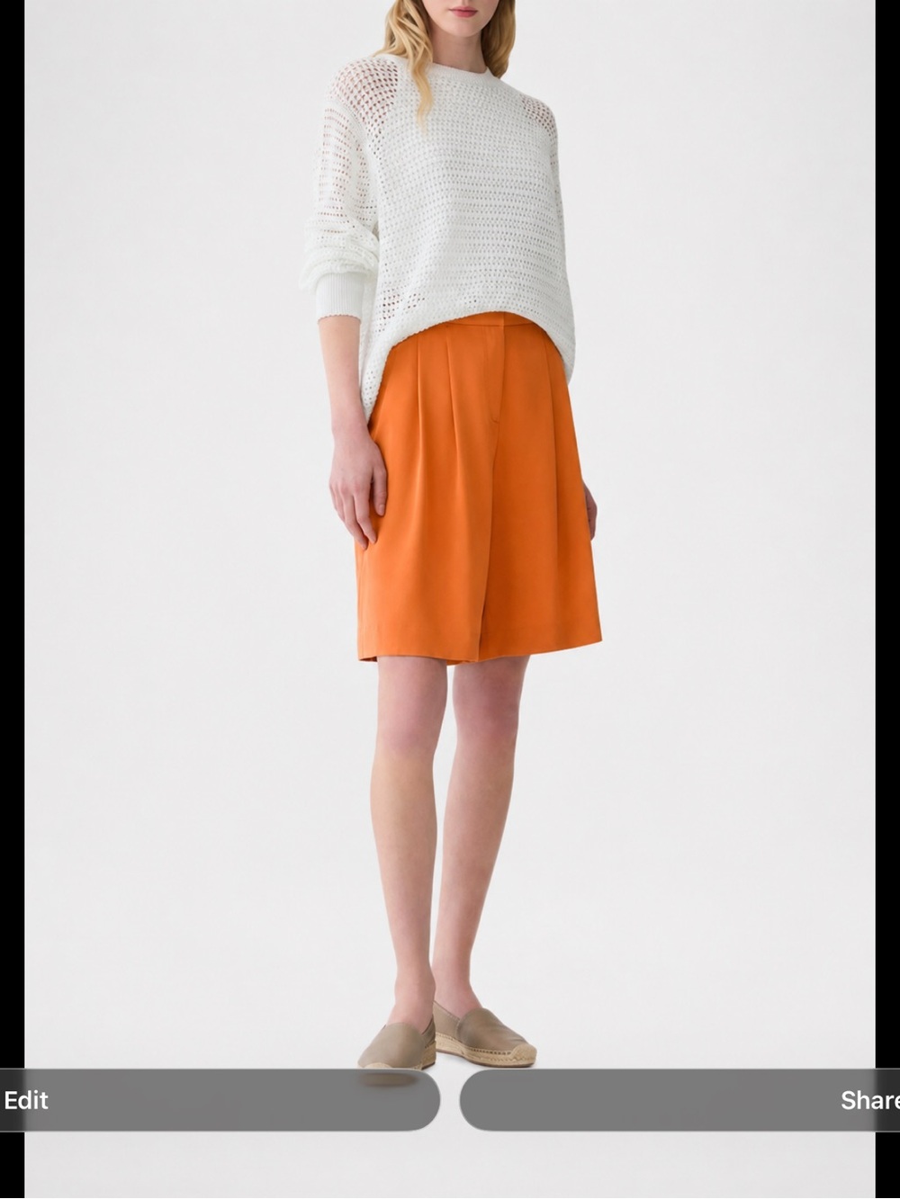 Lafayette 148 New York Ellis Wide leg Shorts